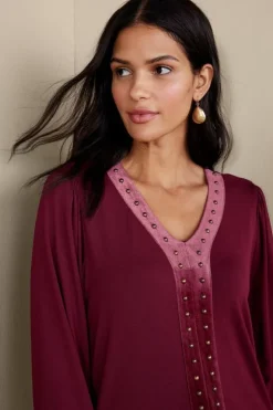 Soft Surroundings Tops-Adornment Top