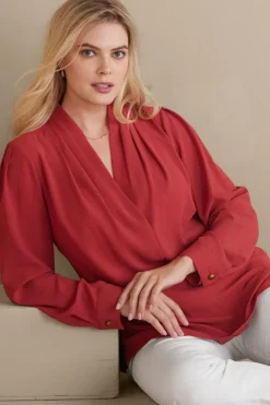 Soft Surroundings Tops-Akira Blouse