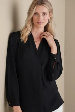 Soft Surroundings Tops-Akira Blouse