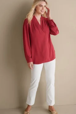 Soft Surroundings Tops-Akira Blouse