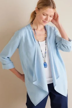 Soft Surroundings Toppers|Jackets & Coats-Alicante Tencel™ Topper