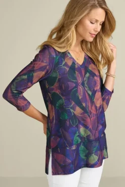 Soft Surroundings Tops-Alila 3/4 Sleeve Tunic
