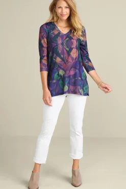 Soft Surroundings Tops-Alila 3/4 Sleeve Tunic