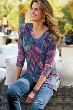 Soft Surroundings Tops-Alila 3/4 Sleeve Tunic
