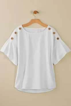 Soft Surroundings Tops-Andrea Linen Blend Pullover