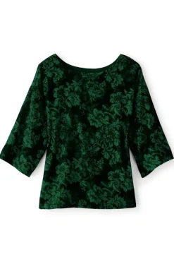 Soft Surroundings Tops-Aria Velvet Top