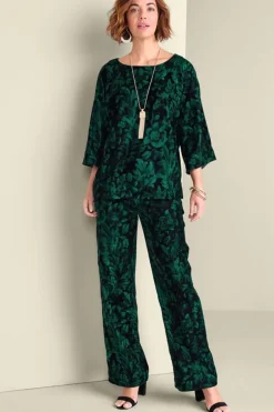 Soft Surroundings Tops-Aria Velvet Top