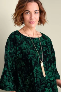 Soft Surroundings Tops-Aria Velvet Top