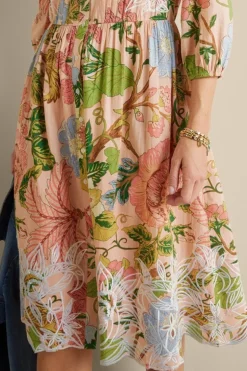 Soft Surroundings Dresses-Bellicia Embroidered Midi Dress
