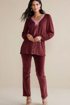 Soft Surroundings Pants-Blakely Velveteen Pants