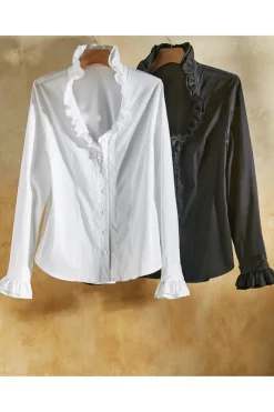 Soft Surroundings Tops-Boleyn Shirt