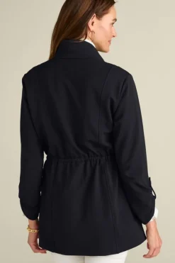 Soft Surroundings Jackets & Coats-Caprice French Terry Jacket
