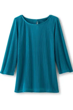 Soft Surroundings Tops-Cella Plisse Tunic