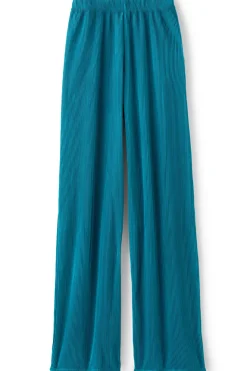 Soft Surroundings Pants-Cella Plisse Wide Leg Pants