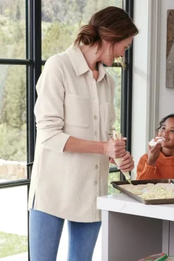 Soft Surroundings Tops-Cozy Boyfriend Shirt