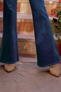 Soft Surroundings Shoes-Dabney Fringe Suede Mules