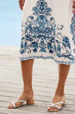 Soft Surroundings Shoes-Donald Pliner Mida Cork Heel Slide