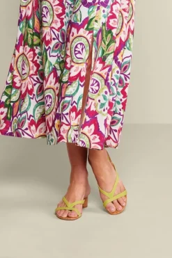 Soft Surroundings Shoes-Donald Pliner Mida Cork Heel Slide