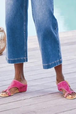 Soft Surroundings Shoes-Donald Pliner Ofelia Wedge Slide