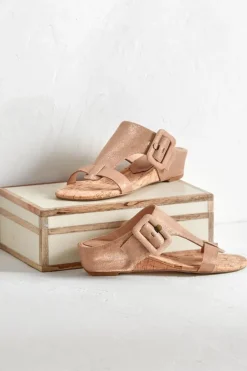Soft Surroundings Shoes-Donald Pliner Ofelia Wedge Slide