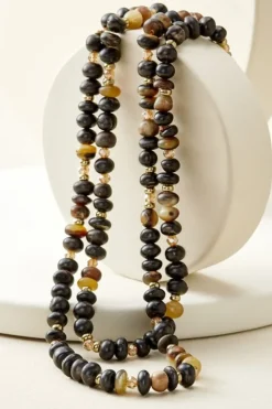Soft Surroundings Jewelry|Necklaces-Ebony Beaded Necklace