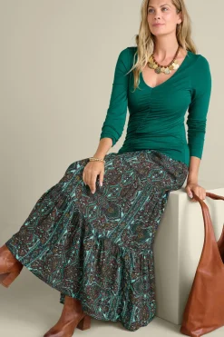 Soft Surroundings Tops-Edeliz Long Sleeve Tee