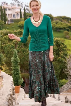 Soft Surroundings Tops-Edeliz Long Sleeve Tee