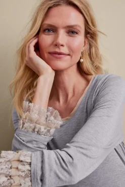 Soft Surroundings Tops-Ella Lace Top