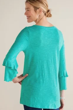 Soft Surroundings Tops-Erin Linen Blend Tunic