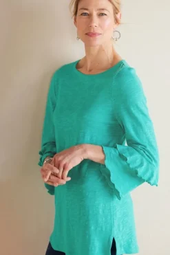 Soft Surroundings Tops-Erin Linen Blend Tunic