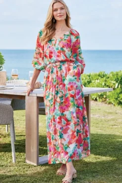 Soft Surroundings Dresses-Evalina Maxi Dress