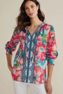 Soft Surroundings Tops-Evalina Top