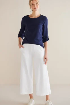 Soft Surroundings Pants-Fina French Terry Crop Pants