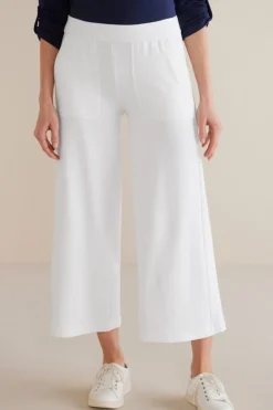 Soft Surroundings Pants-Fina French Terry Crop Pants