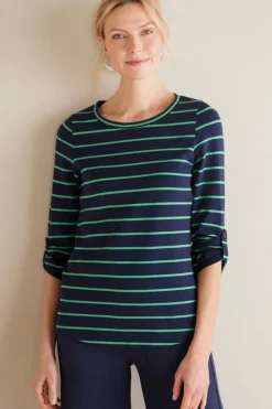 Soft Surroundings Tops-Fina French Terry Tee