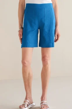 Soft Surroundings Pants|Shorts-Flavia Linen Blend Shorts