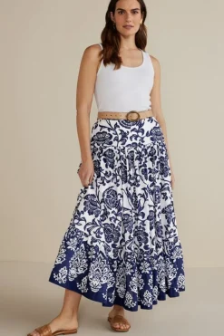 Soft Surroundings Skirts-Gia Maxi Skirt