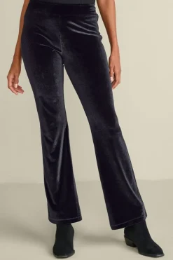Soft Surroundings Pants-Gianna Velvet Bootcut Pants