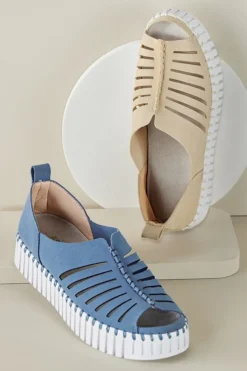 Soft Surroundings Shoes-Ilse Jacobsen Tulip Open Sneaker