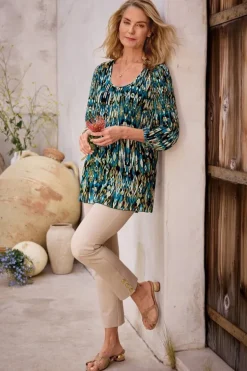 Soft Surroundings Tops|Tunics & Leggings-Imrie 3/4 Sleeve Tunic