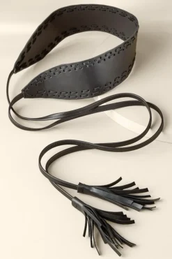 Soft Surroundings Belts-Irena Whipstitch Belt