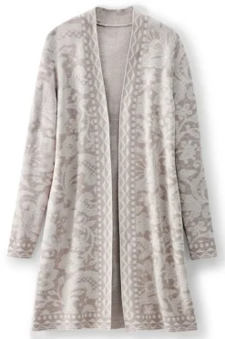 Soft Surroundings Tops|Sweaters & Cardigans-Ivy Shimmer Long Cardigan