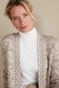 Soft Surroundings Tops|Sweaters & Cardigans-Ivy Shimmer Long Cardigan