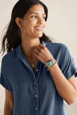 Soft Surroundings Dresses-Je Veux Midi Shirtdress