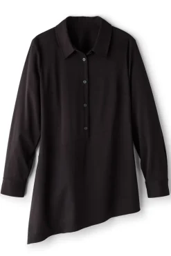 Soft Surroundings Tops-Jeanne Asymmetrical Tunic