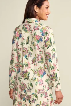 Soft Surroundings Tops-Jordan Linen Blend Shirt