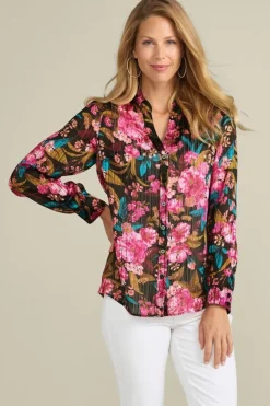 Soft Surroundings Tops-Josie Shimmer Shirt
