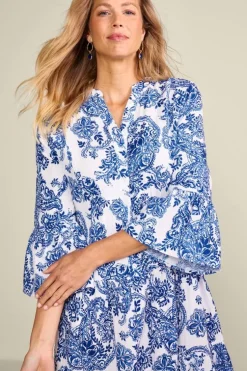 Soft Surroundings Dresses-Karis Gauze Short Dress