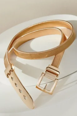 Soft Surroundings Belts-Kim Stretch Chain Belt