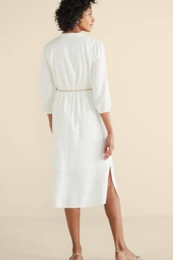 Soft Surroundings Dresses-Kimora Embroidered Midi Dress